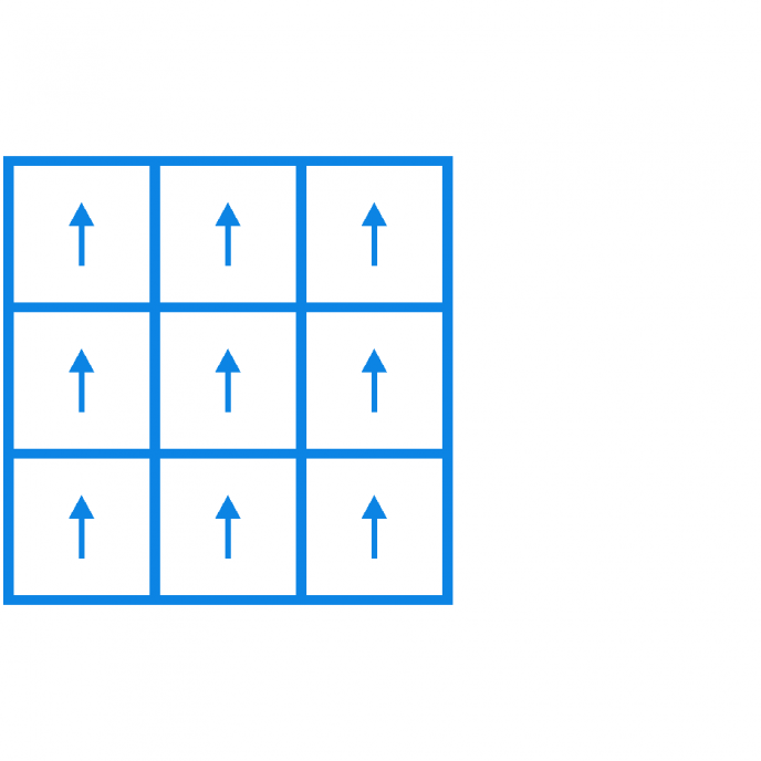 Verlegemuster Monolithic