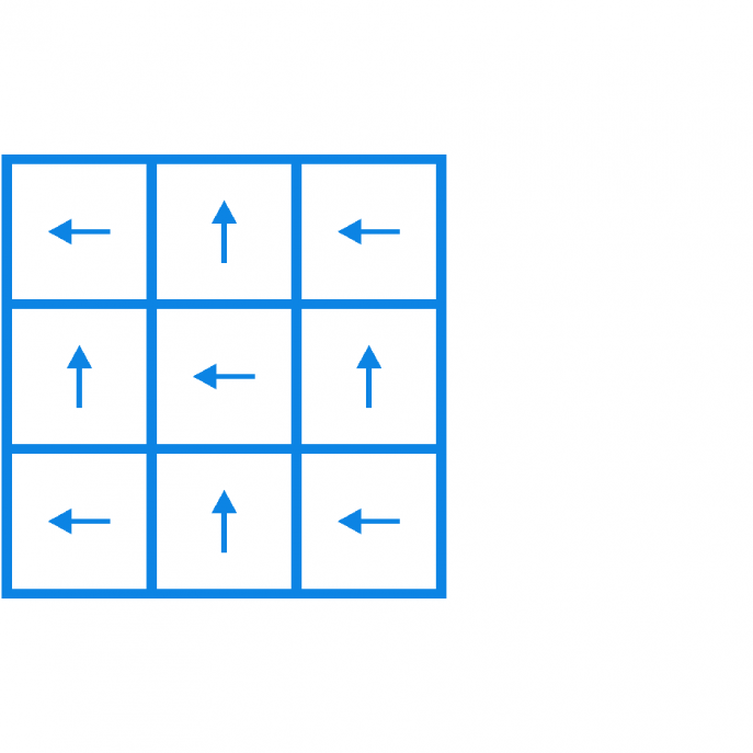 Verlegemuster Random