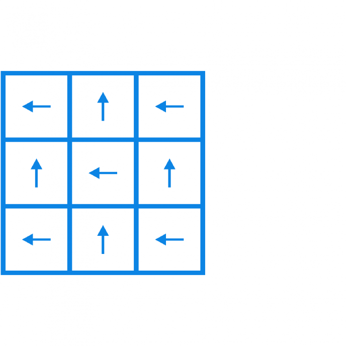 Verlegemuster Random