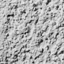 Grobe Putztextur